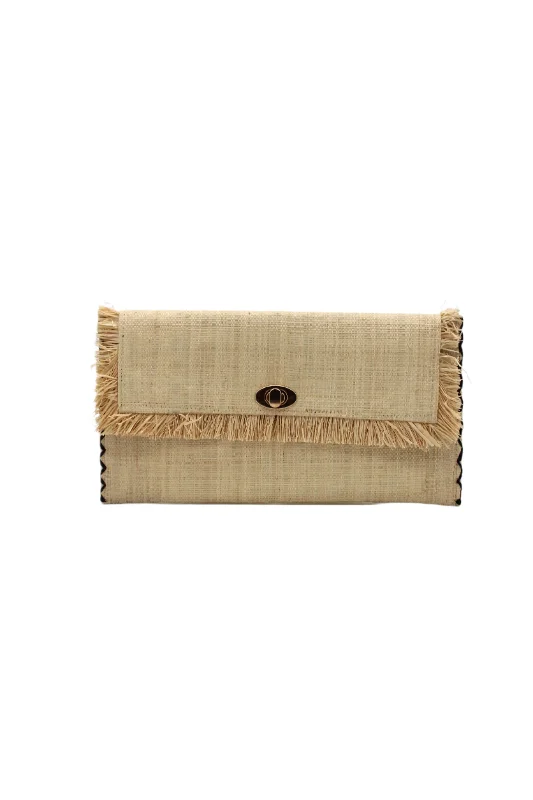 Sophie Straw Envelope Clutch Purse with Raw Fringe Trim Edge Fashionable Bags At Must-Have Prices Sophie Straw Envelope Clutch Purse with Raw Fringe Trim Edge Fashionable Bags At Must-Have Prices