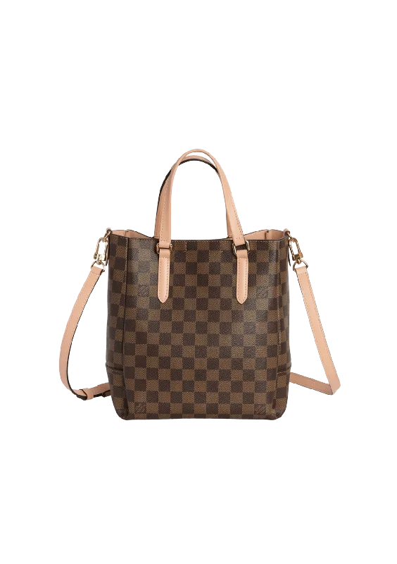 DAMIER ÉBÈNE BELMONT PM W/ POUCH