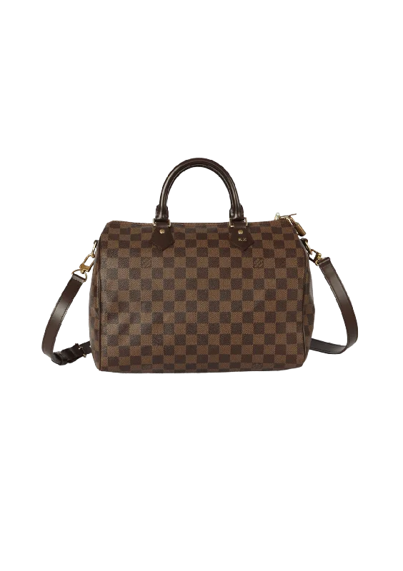 DAMIER ÉBÈNE SPEEDY 30 BANDOULIÈRE