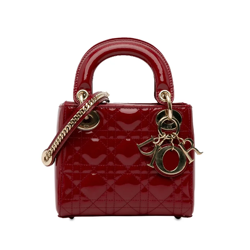 Dior Mini Patent Cannage Lady Dior (SHG-SdQinm) Stylish And Functional Bags Now At Reduced Rates Dior Mini Patent Cannage Lady Dior (SHG-SdQinm) Stylish And Functional Bags Now At Reduced Rates