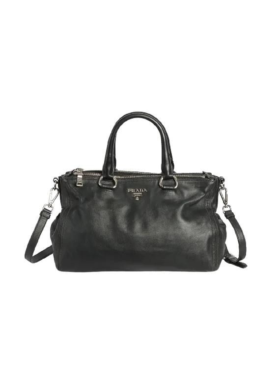 DOUBLE ZIP SOFT CALF BAG Elegant Purses, Shop & Save