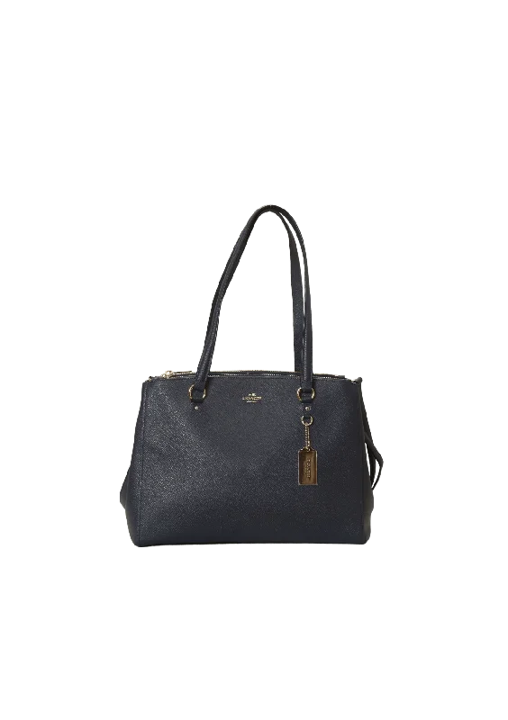LEATHER CHRISTIE CARRYALL SATCHEL Big Savings On Totes, Crossbody Bags, And More