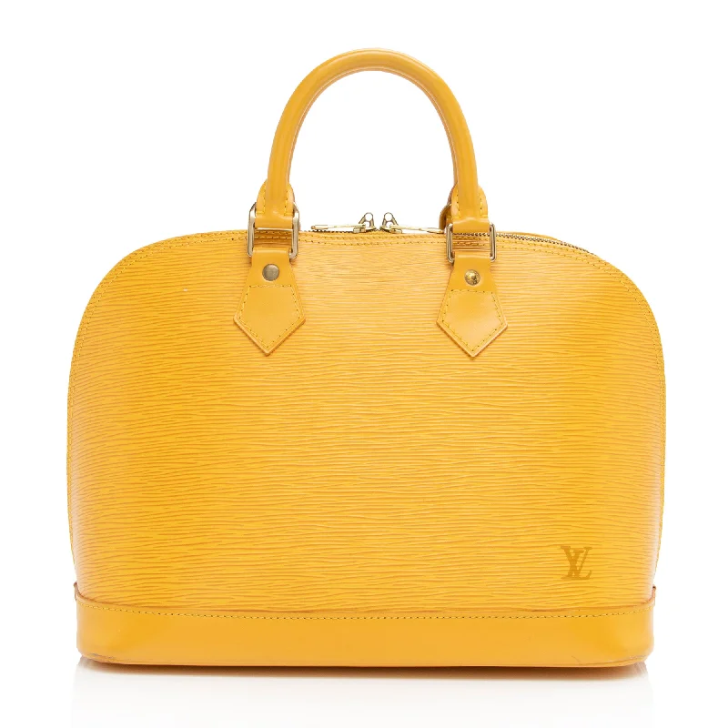 Louis Vuitton Vintage Epi Leather Alma PM Satchel (SHF-PzSHJO) Trendy Totes, Shop & Save