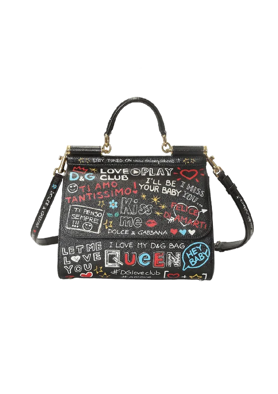 MEDIUM MISS SICILY GRAFFITI BAG