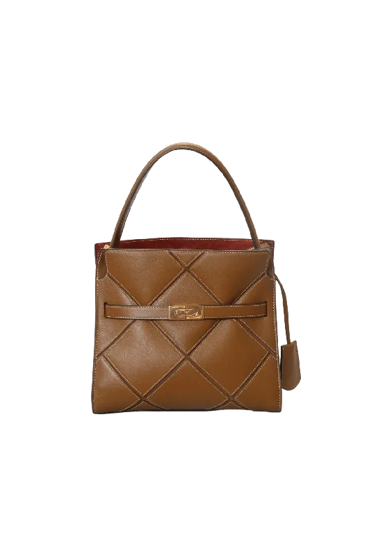 SMALL LEE RADZIWILL DIAMOND DOUBLE BAG